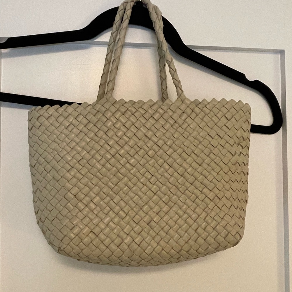 Dragon Diffusion Beige Woven Tote